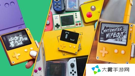 迷你创意掌机Playdate涨价30美元：手摇转柄玩游戏